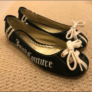 Navy Ballet Flats